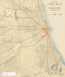 3.2-16-City of Chicago Road and Rail circa 1850